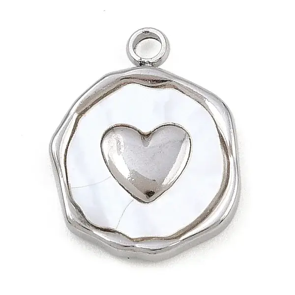 Natural White Shell Pendants