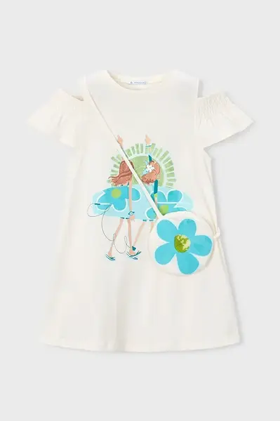 Dětské bavlněné šaty Mayoral