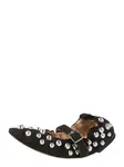 STEVE MADDEN Baleríny s ramienkom 'Sunrays'  čokoládová