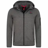 HÖHENHORN TACUL Pánská fleecová mikina, tmavě šedá, velikost