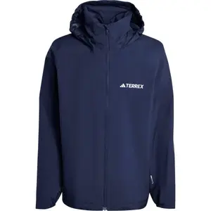 adidas MULTI TERREX ESSENTIALS 2L R JACKET Pánská bunda, tmavě modrá, velikost