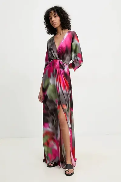 Šaty Answear.LAB růžová barva, maxi