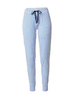 Skiny Pyžamové nohavice  béžová / azúrová / čierna / biela