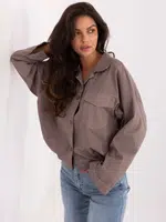 Shirt-IT-KS-FL9273.86-dark beige