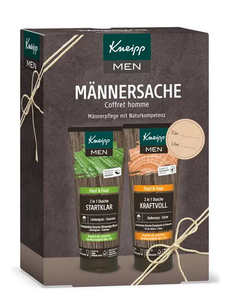 Kneipp Duobalíček Sprchové gely 2v1 pro muže 2 x 200 ml