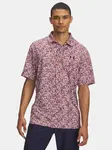 Men's Under Armour UA Playoff 3.0 Printed Polo-PNK T-Shirt - Men's