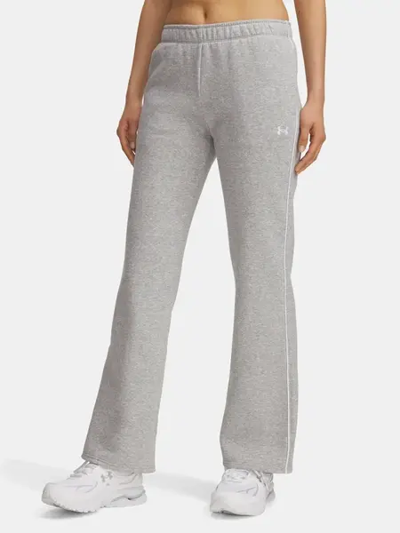 Under Armour UA Rival Flc Piped Pant-GRY Women's Sports Trousers - Ladies