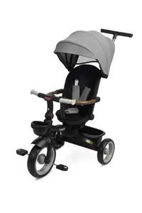 Toyz Multifunkční dětská tříkolka 2v1 SABER - šedá, černá