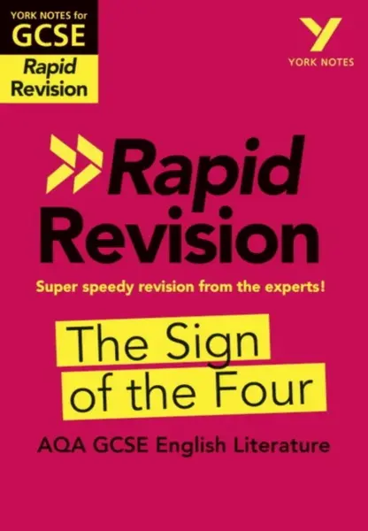 York Notes RAPID AQA GCSE (Revision Guide) The Sign of the Four - for 2026, 2027 exams - Maria Cairney