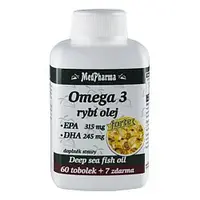 Medpharma Omega 3 Rybí Olej Forte Tobolek 67