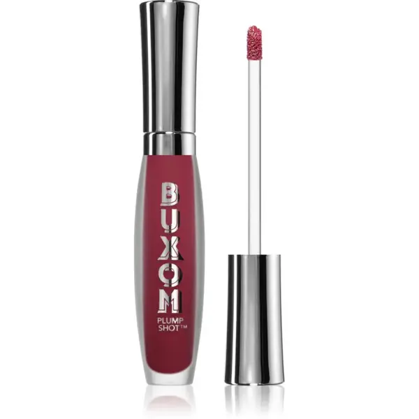 Buxom PLUMP SHOT™ COLLAGEN PEPTIDES ADVANCED PLUMPING LIP SERUM lesk na pery pre väčší objem odtieň SHEER TINTS Plum Power 4 ml