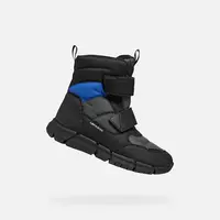 Grey boys' ankle boots Geox Flexyper B Abx - Boys