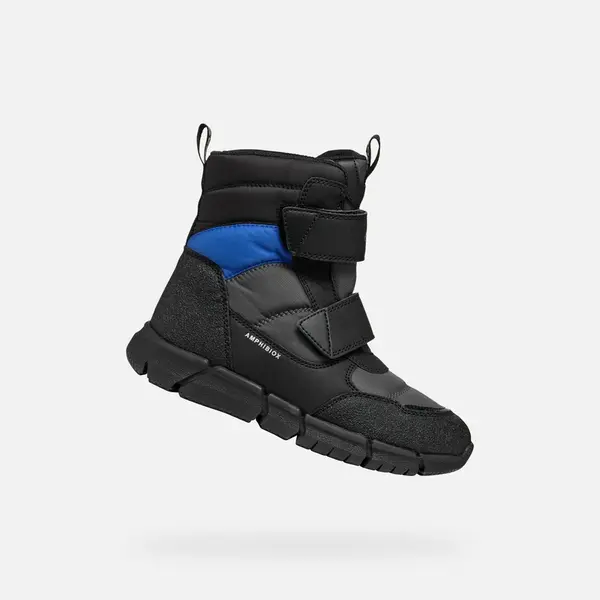 Grey boys' ankle boots Geox Flexyper B Abx - Boys