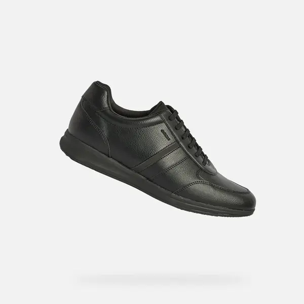 Black men's sneakers Geox Avery - Men's