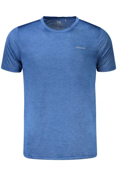 Pánske tričko s krátkym rukávom modré