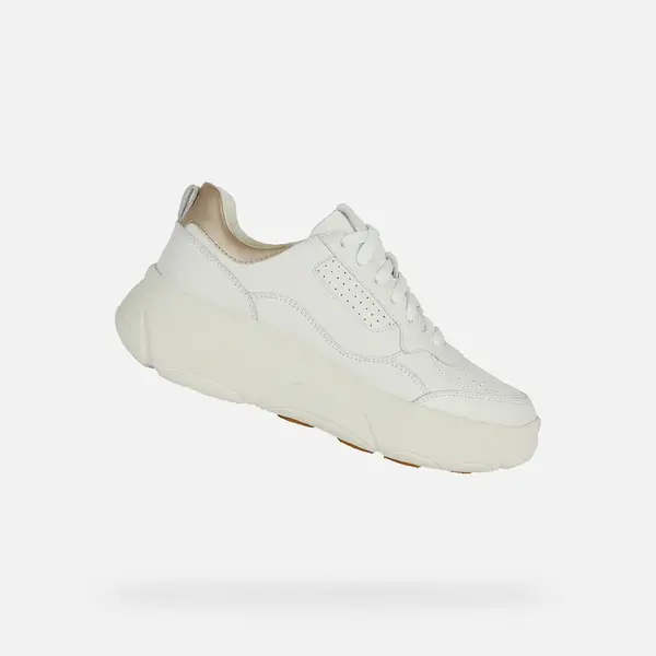 White Women's Sneakers Geox Nebula 2.0 X - Women's