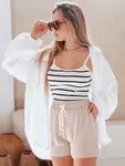 Spodenki damskie HOT VIBE khaki Dstreet