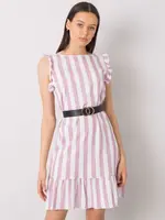 Dress-DHJ-SK-11595.24P-dark pink
