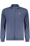 US GRAND POLO MEN'S BLUE ZIP-UP SWEATSHIRT