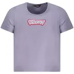 K-WAY T-SHIRT SHORT SLEEVES GIRL PURPLE