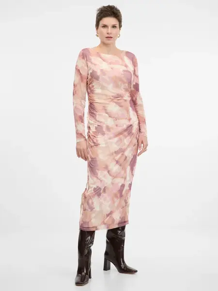 Light pink women's midi dress ORSAY - Women's