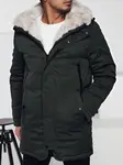 Zimná pánska parka s kapucňou