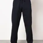 14308 Dewberry Straight Leg Pocket Zipper Detailed Sweatpant-NAVY