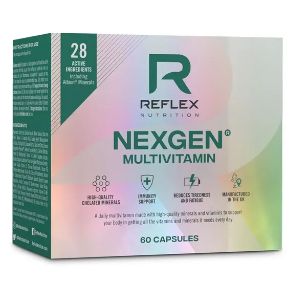 Reflex Nutrition Nexgen multivitamin 60 kapslí
