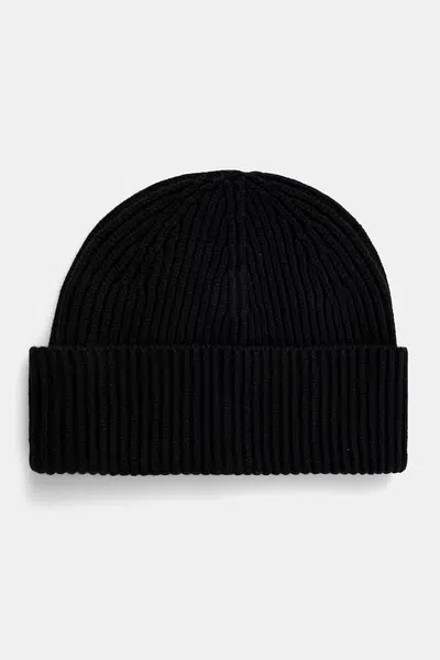 Čepice Abercrombie & Fitch černá barva, KI112-4144