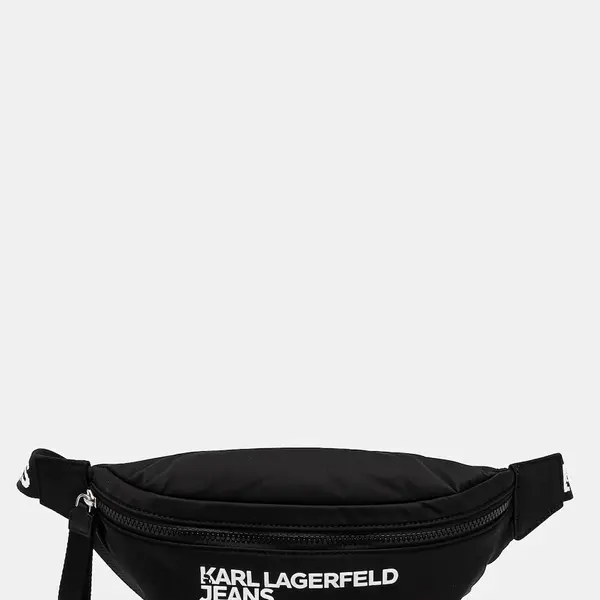 Ledvinka Karl Lagerfeld Jeans černá barva, A1W30427