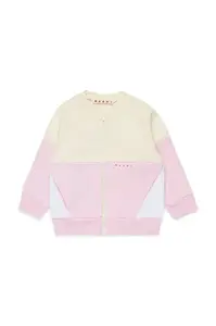 Dětská bavlněná mikina Marni MS305B SWEAT-SHIRT