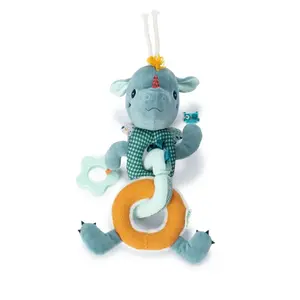 Lilliputiens plyšový řetěz s aktivitami - dráček Joe