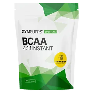 Gymsupps BCAA 4:1:1 Instant 500g - citron, limetka