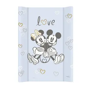 Ceba Podložka přebalovací s pevnou deskou COMFORT (50x70) Disney Minnie & Mickey Blue
