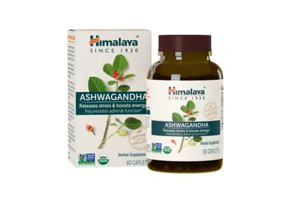 Himalaya Herbals Organic Ashwagandha BIO 60 kapslí