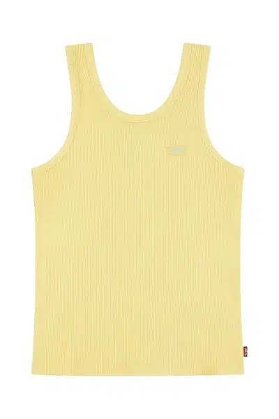 Dětský top Levi's žlutá barva