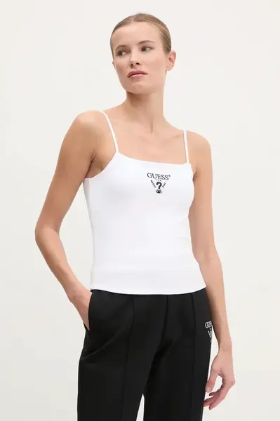 Top Guess COLETTE bílá barva, V5RP08 KCOA2