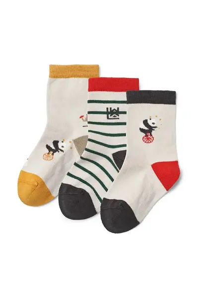 Dětské ponožky Liewood Silas Socks 3-Pack 3-pack
