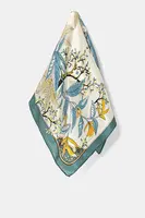 Hedvábný šátek Answear.LAB