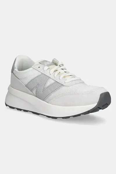 Dětské sneakers boty New Balance 370 šedá barva, GS370AA