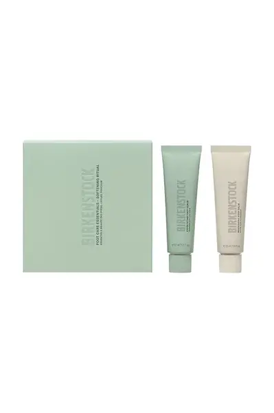 Obnovující peeling a vyživující krém na nohy Birkenstock Foot Care Essentials 2 x 30 ml