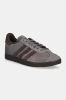 Semišové tenisky adidas Originals Gazelle šedá barva, IG2097