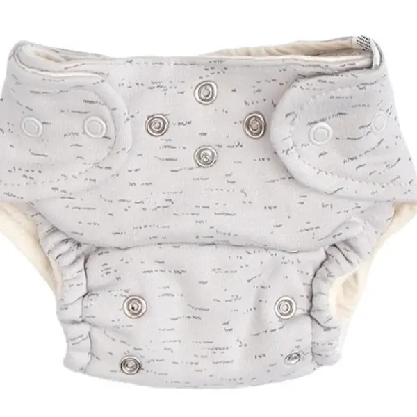Mamatti Mamatti Látková plenka EKO sada - kalhotky + 2 x plenka, vel. 5 - 14 kg, Star
