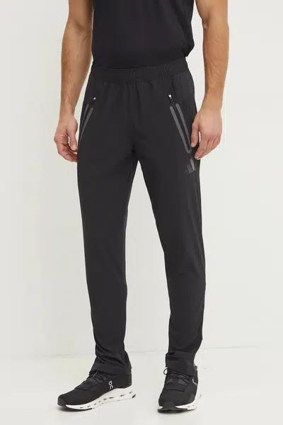 Tréninkové kalhoty adidas Performance Tiro černá barva, s potiskem, JM8886