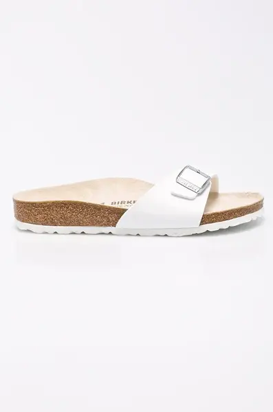 Pantofle Birkenstock Madrid dámské, bílá barva, 40733