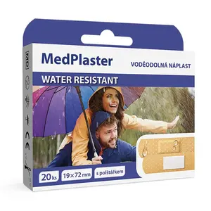MedPlaster Náplast water resistant 19x72 mm 20 ks