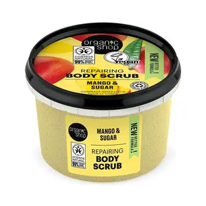 Organic Shop Regenerační tělový peeling Mango a cukr 250 ml