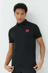 Bavlněné polo tričko HUGO Dereso222