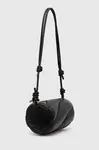 Fiorucci  Kožená kabelka  Black Leather Mella Bag