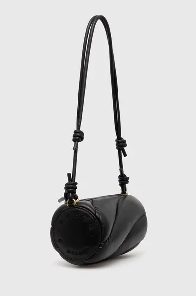 Kožená kabelka Fiorucci Black Leather Mella Bag